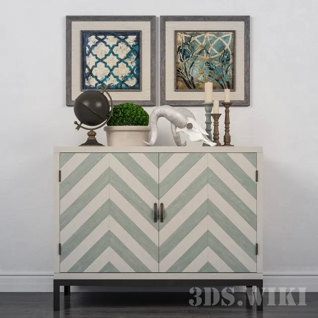 furniture – DECORATIVE SET 2 3ds Max