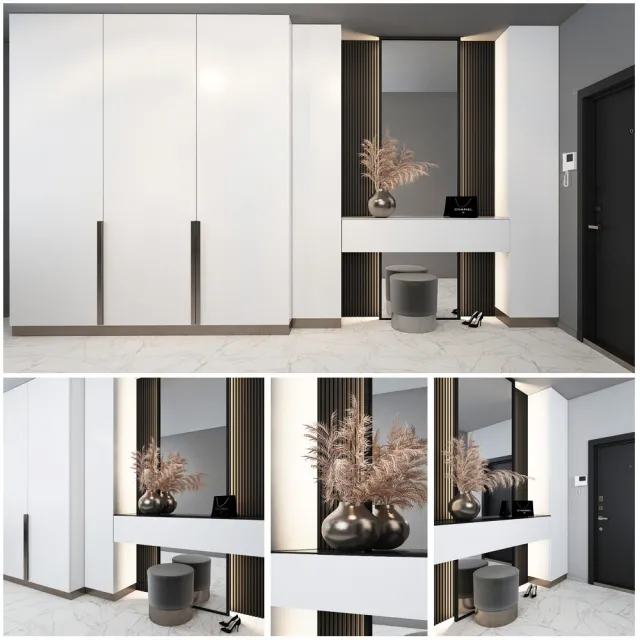 furniture – Decorative set 3ds Max