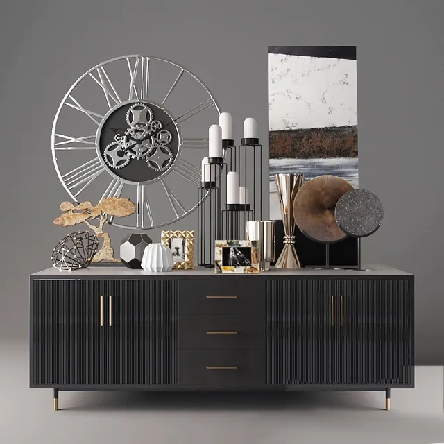 furniture – Decorative set of KARE Design 3ds Max