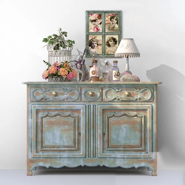 furniture – Decorative set of Province 2 3ds Max