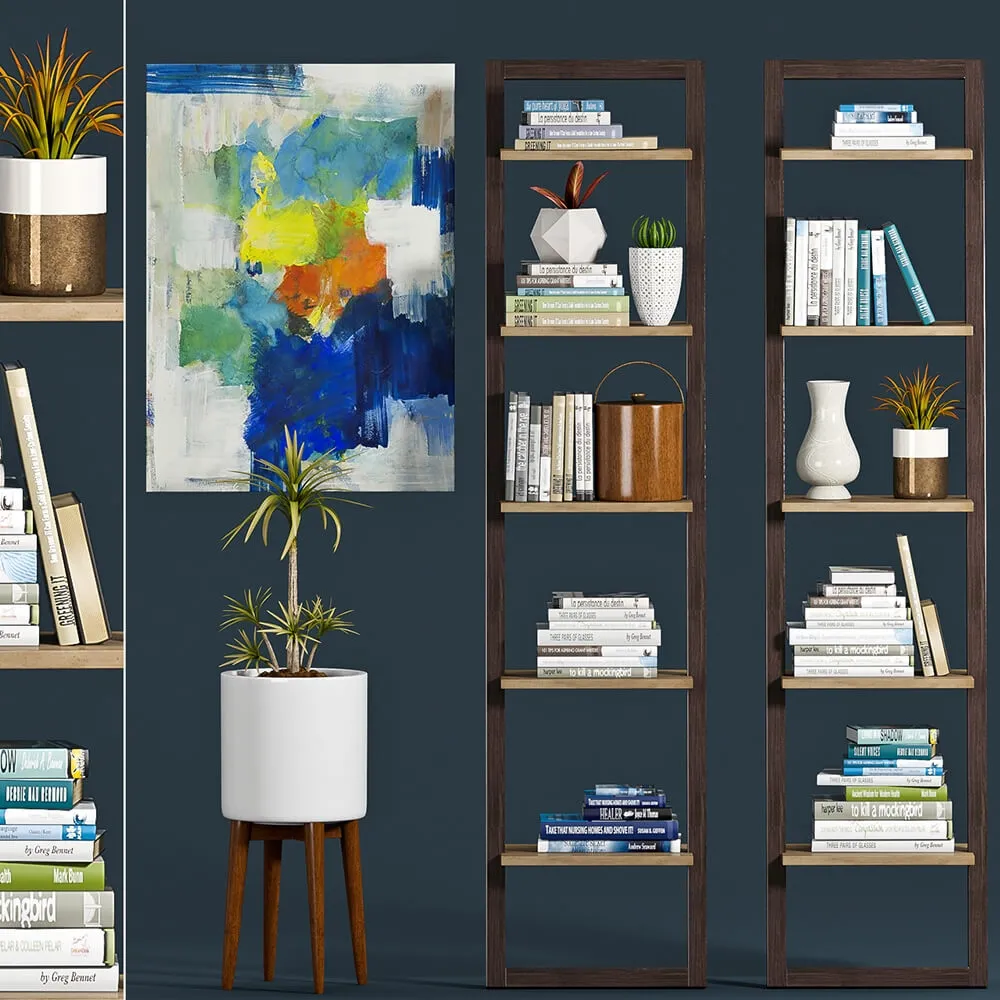 furniture – Decorative shelf -4 3ds Max