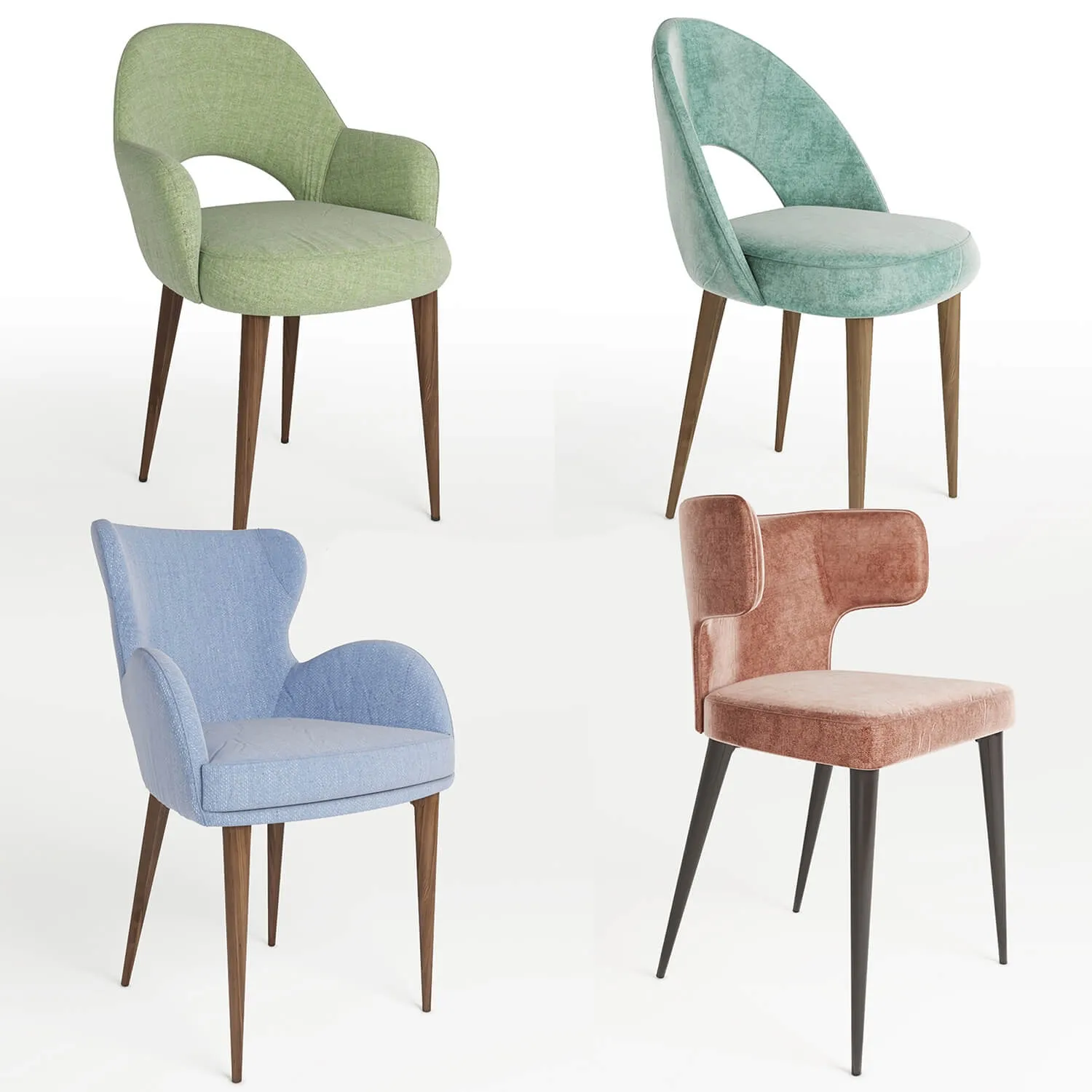 furniture – Deep house chair 3ds Max