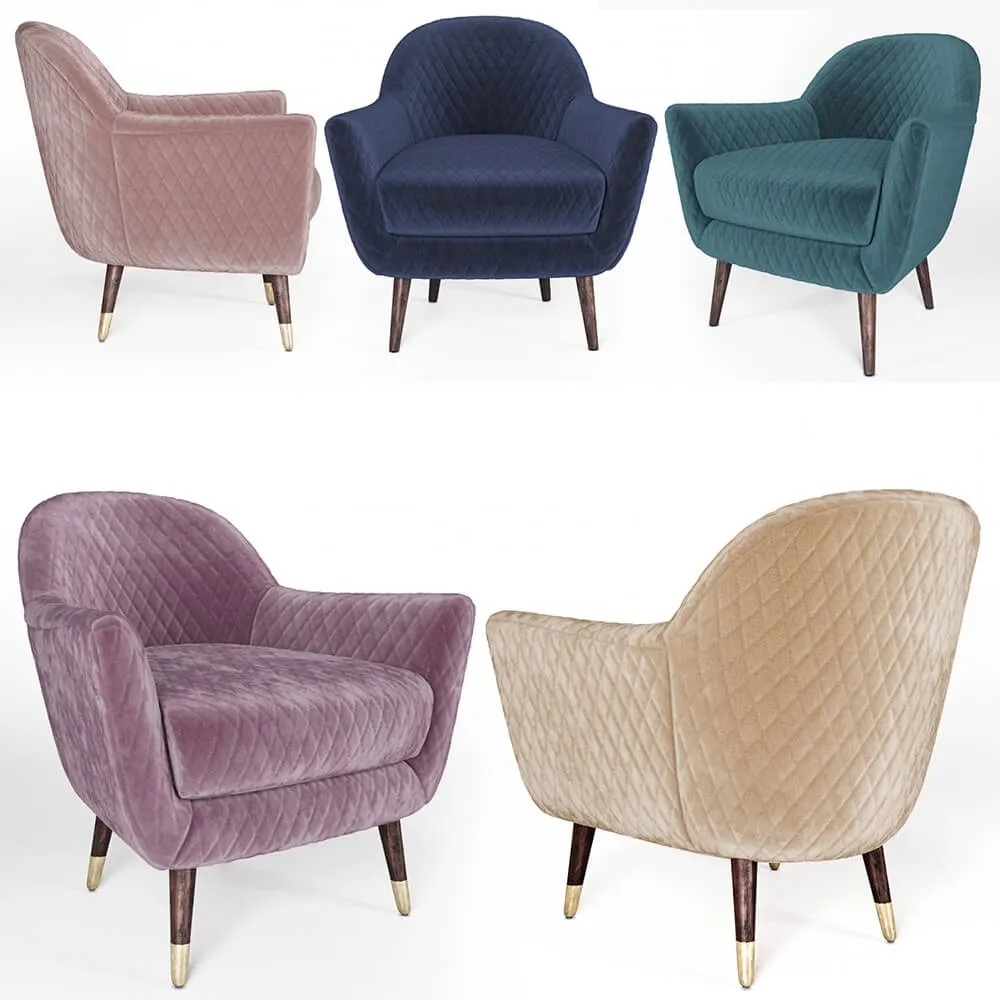 furniture – Deep house chair 4 3ds Max