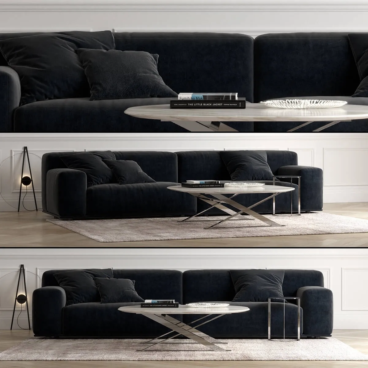 furniture – Delano Sofa 3ds Max