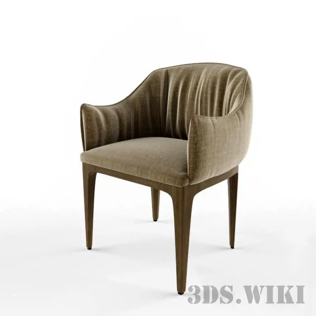 furniture – Design chair Potocco Blossom Armchair 3ds Max