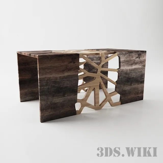 furniture – Design Desk Branch 2 3ds Max