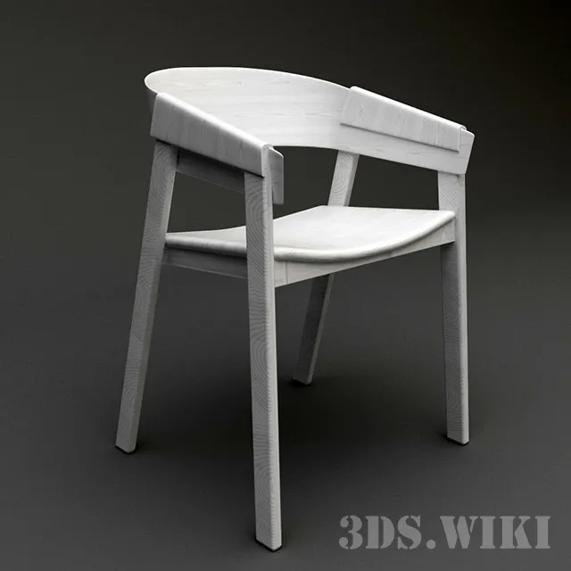 furniture – Designer chair Muuto Cover Chair 3ds Max