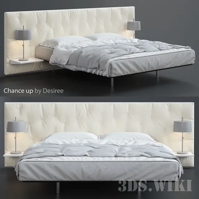 furniture – Desiree CHANCE UP bed 3ds Max