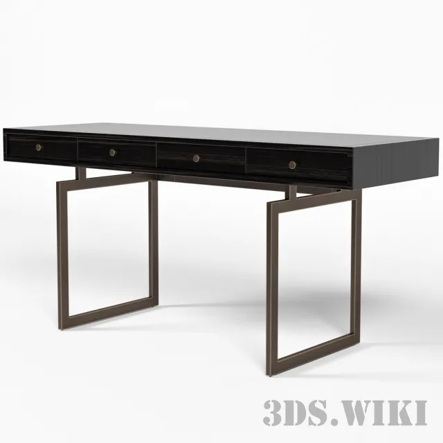 furniture – Desk Executive 3ds Max