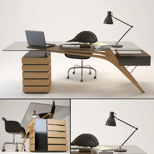 furniture – Desktop Cavour 3ds Max