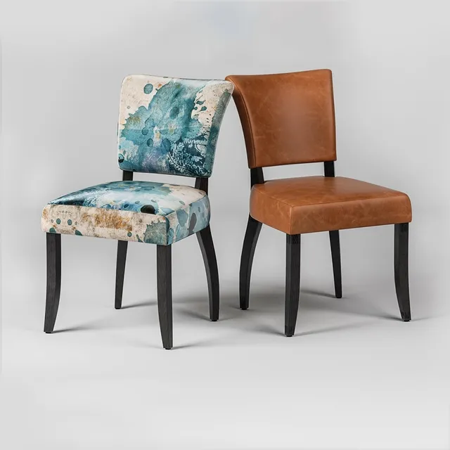 furniture – Dining chair Mimi black legs 3ds Max