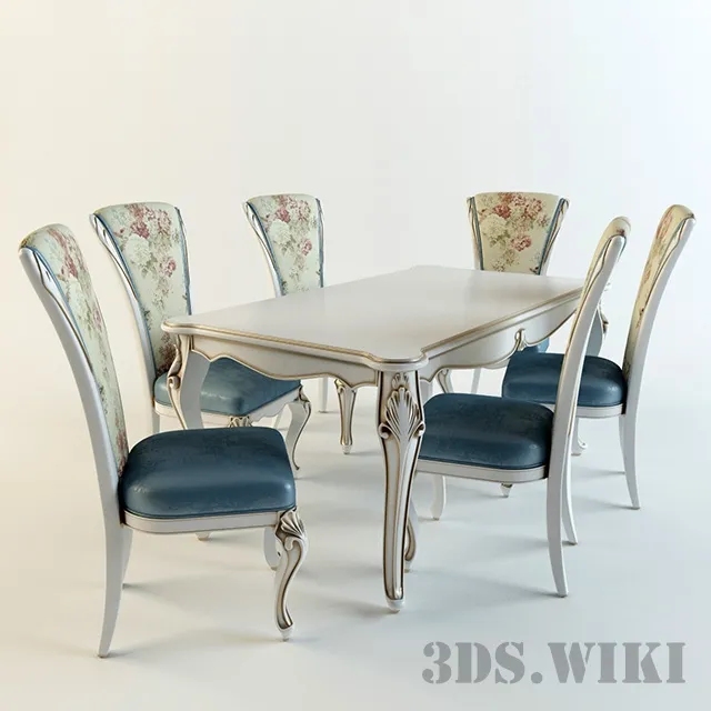 furniture – Dining room Sofia 3ds Max