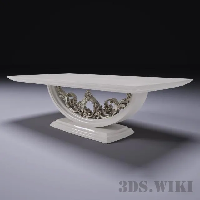 furniture – DINING TABLE BELLONI – AURA 3ds Max