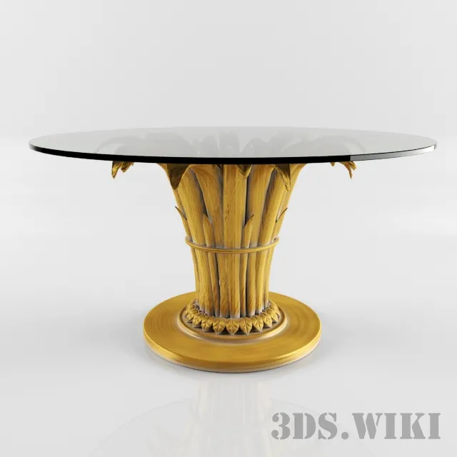 furniture – Dining table Chelini Ftpy 504 3ds Max