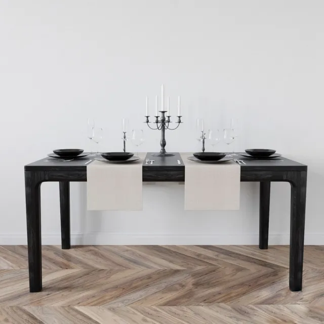 furniture – Dining table Mavis 2 3ds Max