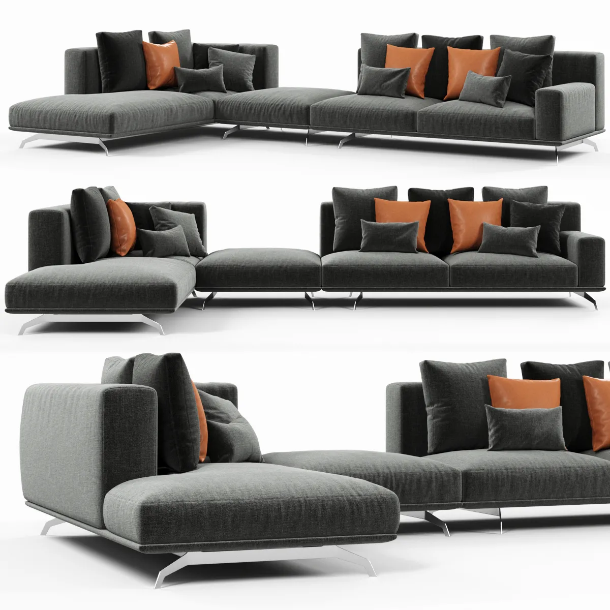 furniture – Ditre Italia Dalton sofa 3ds Max