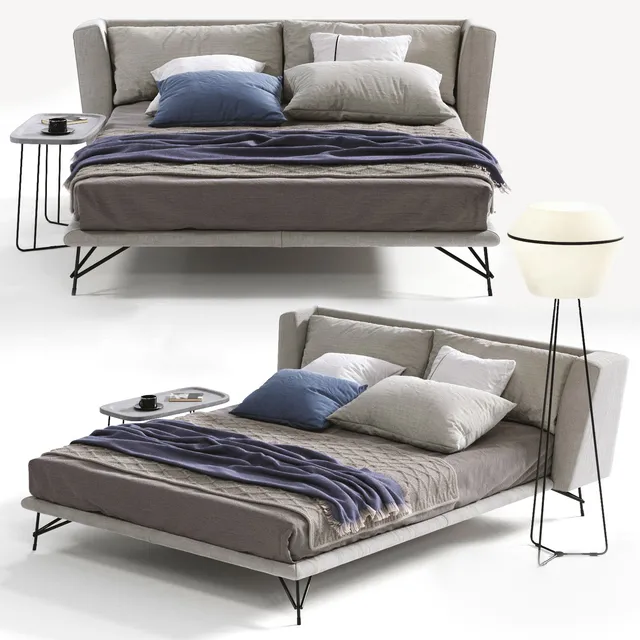 furniture – Ditre Italia Lennox bed 015 3ds Max