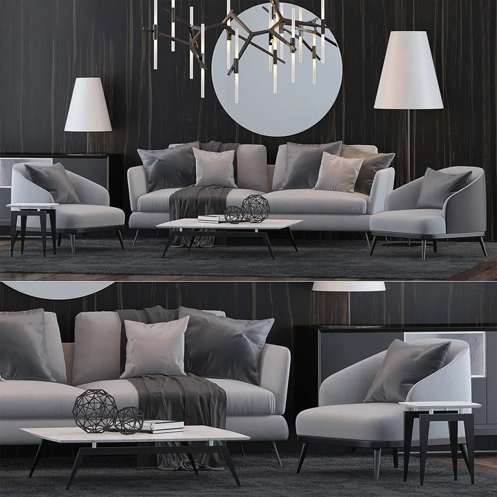 furniture – Ditre Italia set 1 3ds Max