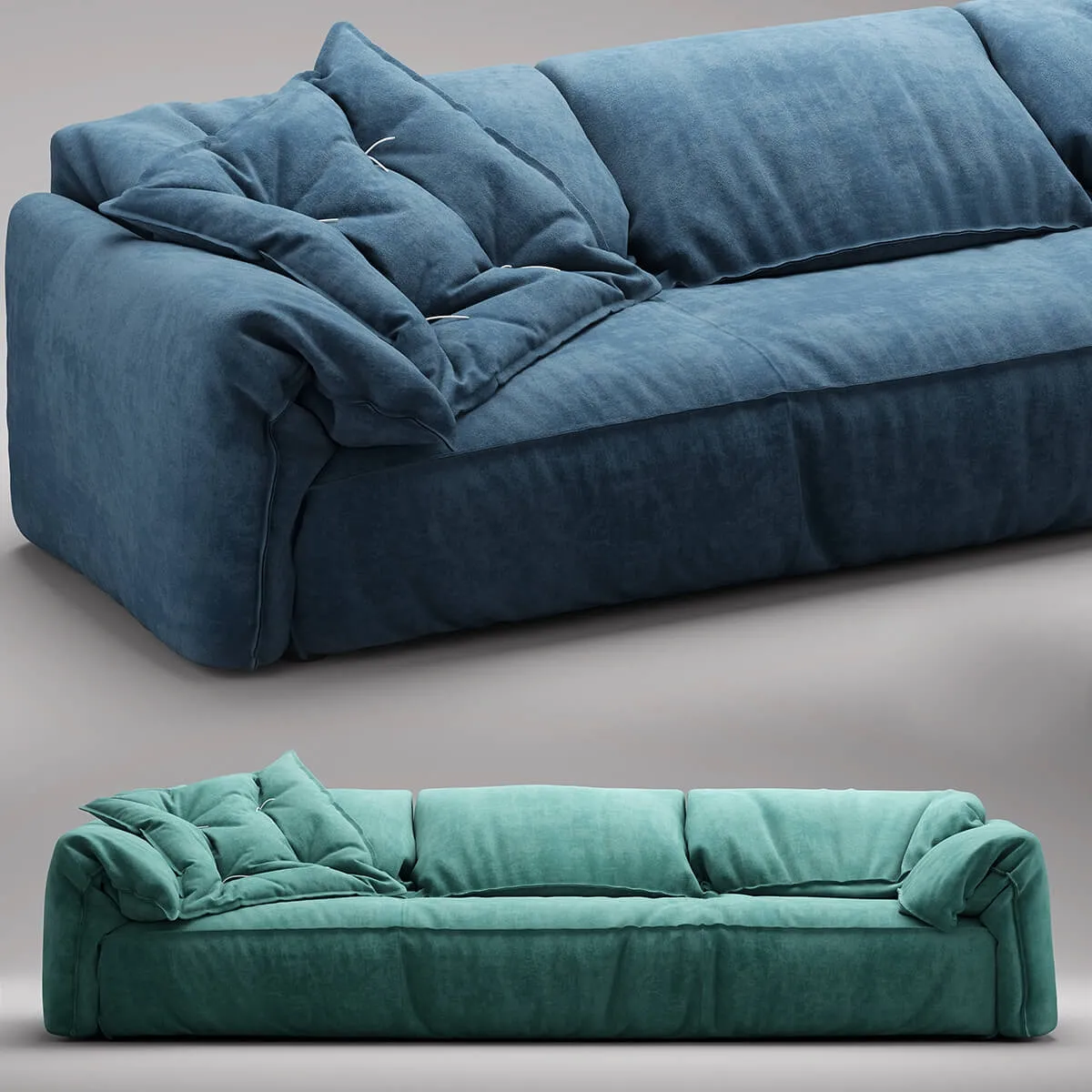 furniture – Divano Casablanca Sofa Baxter 3ds Max