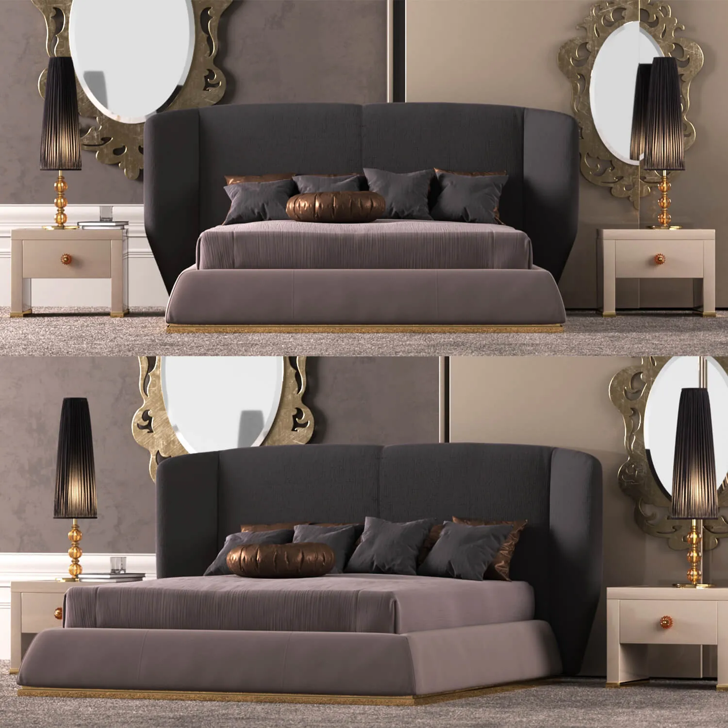 furniture – Dolfi Martin bed G5090 3ds Max