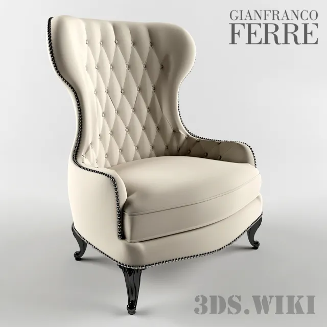 furniture – Dolly armchair – Gianfranco Ferre 3ds Max