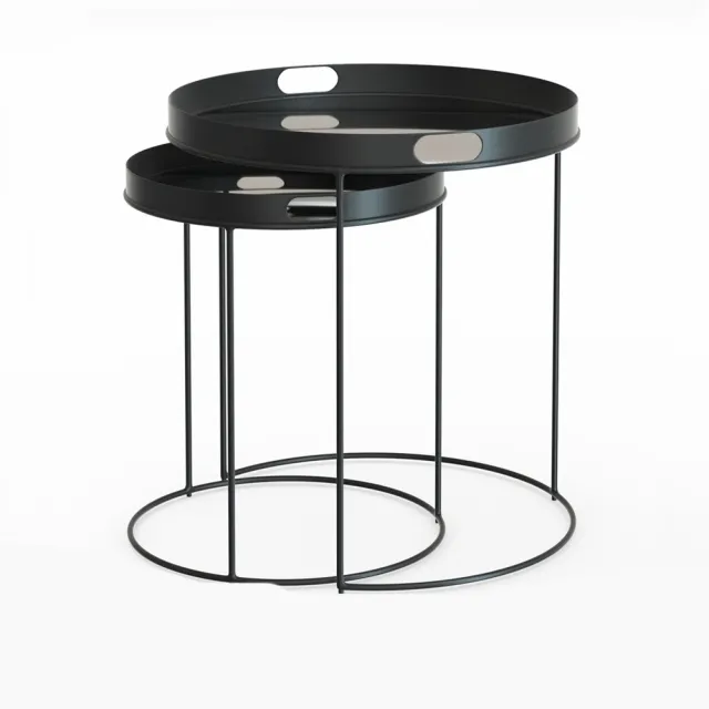 furniture – Dome Deco set of coffee tables 12 3ds Max