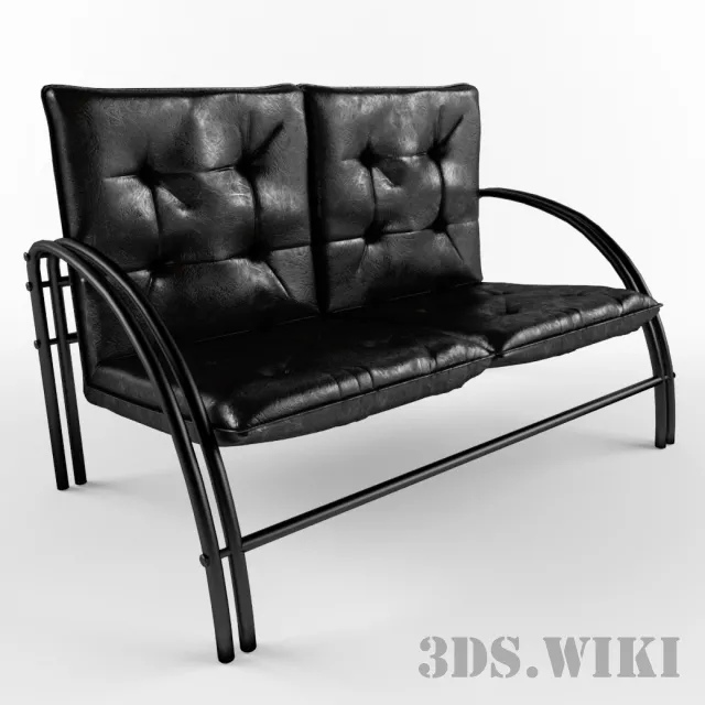 furniture – Double sofa Axel 3ds Max