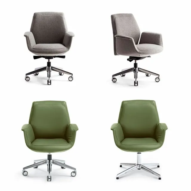 furniture – DownTown office chairs Poltrona Frau 3ds Max