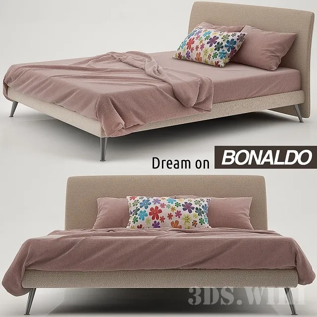 furniture – Dream on Bonaldo bed 3ds Max
