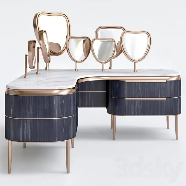 FURNITURE – DRESSING TABLE – 3D MODELS – 3DS MAX – FREE DOWNLOAD – 8193