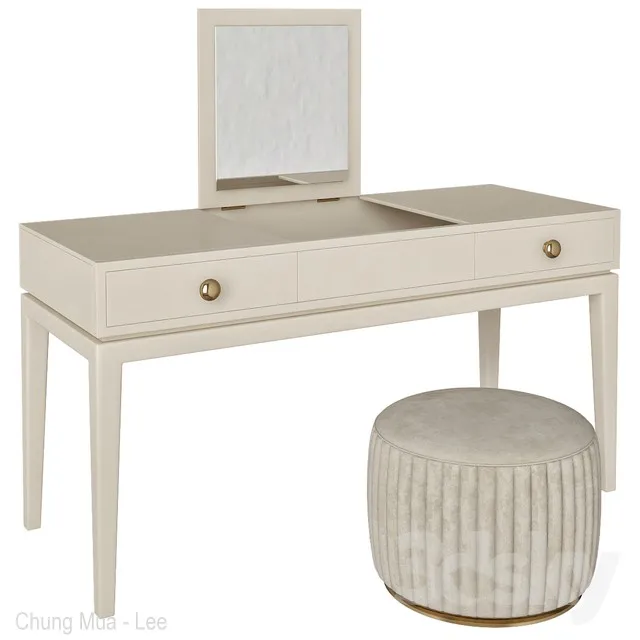 FURNITURE – DRESSING TABLE – 3D MODELS – 3DS MAX – FREE DOWNLOAD – 8200