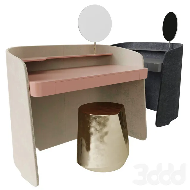FURNITURE – DRESSING TABLE – 3D MODELS – 3DS MAX – FREE DOWNLOAD – 8203