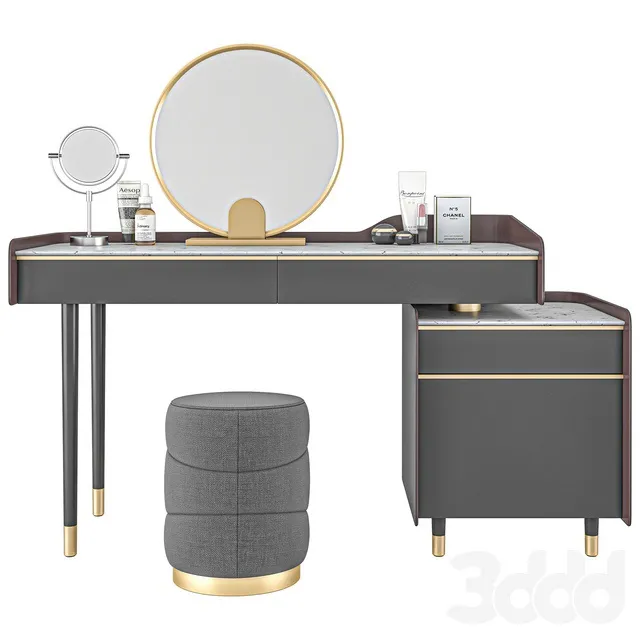 FURNITURE – DRESSING TABLE – 3D MODELS – 3DS MAX – FREE DOWNLOAD – 8229