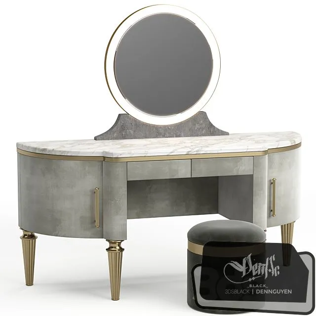 FURNITURE – DRESSING TABLE – 3D MODELS – 3DS MAX – FREE DOWNLOAD – 8268