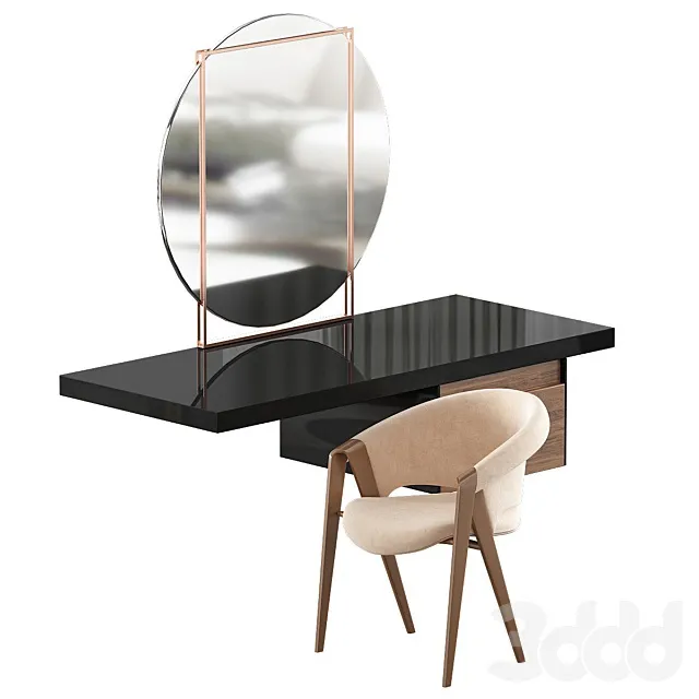 FURNITURE – DRESSING TABLE – 3D MODELS – 3DS MAX – FREE DOWNLOAD – 8269
