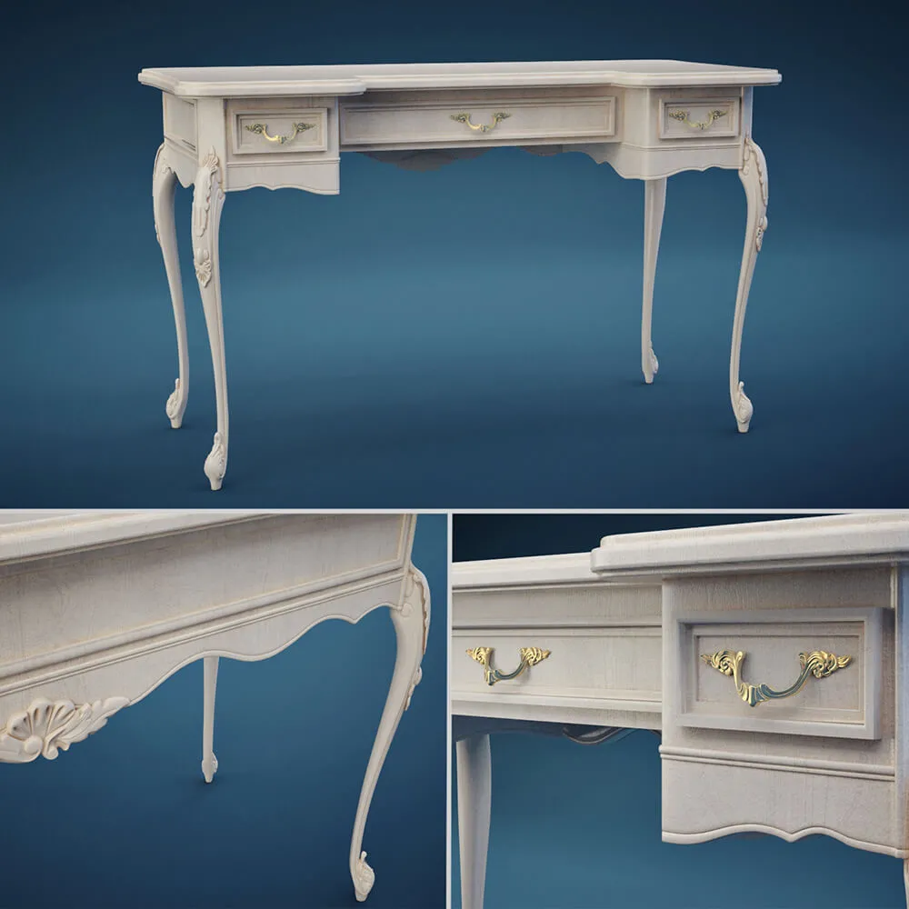 furniture – Dressing table BN8835 Ao Cavio 3ds Max