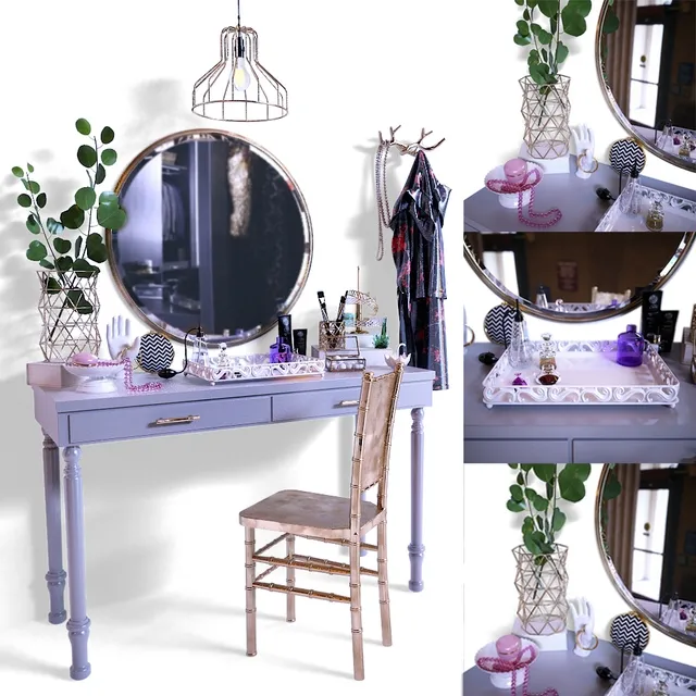 furniture – Dressing table with decorative filling 3ds Max