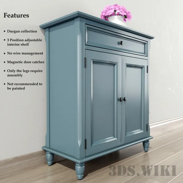 furniture – Durgan Accent Cabinet 3ds Max