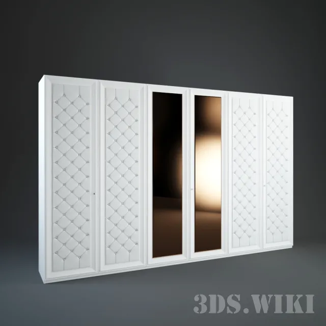 furniture – DV Home Wardrobe Vogue Armadio Batt 3ds Max