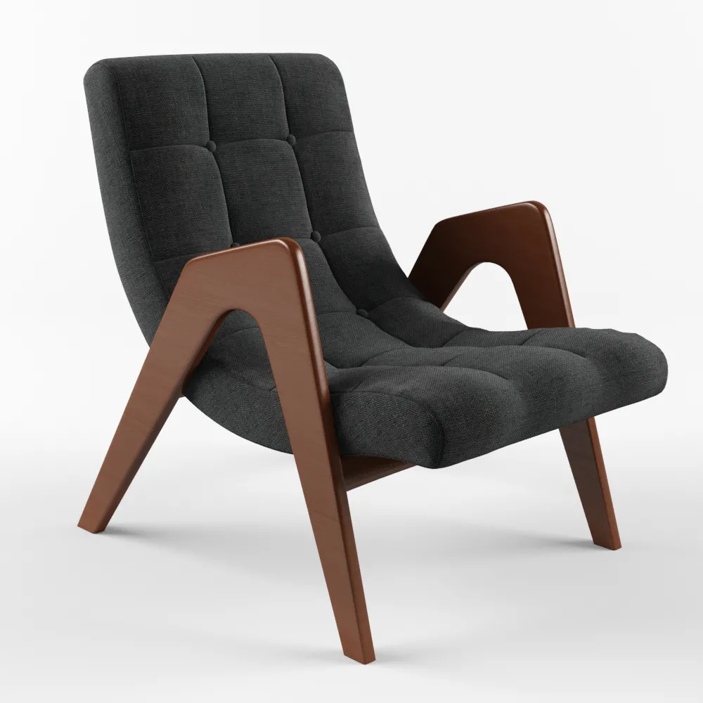 furniture – Edison armchair 07 3ds Max
