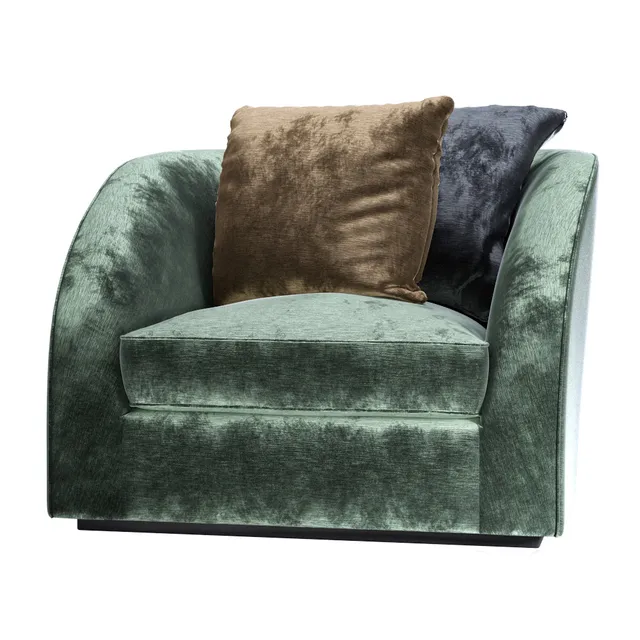 furniture – Eichholtz armchair 09 3ds Max