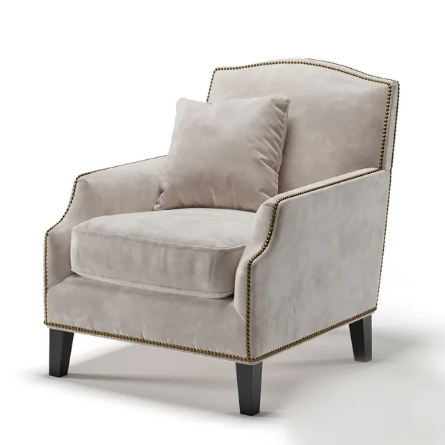 furniture – Eichholtz armchair Merlin 3ds Max