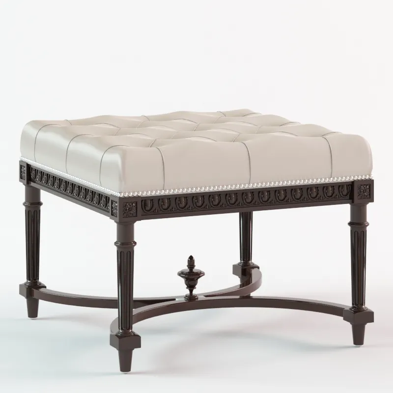 furniture – Eichholtz Footstool Parisienne 3ds Max