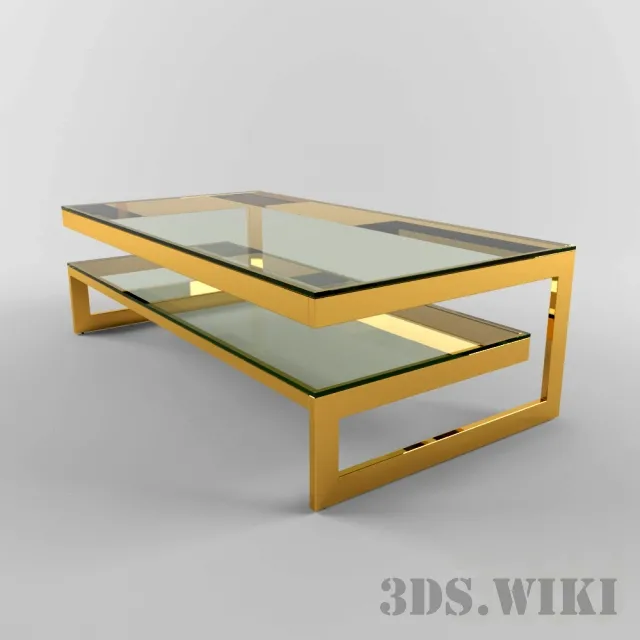 furniture – Eichholtz Gamma coffee table 3ds Max