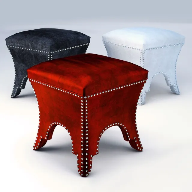 furniture – Eichholtz La Cigale Stool 3ds Max