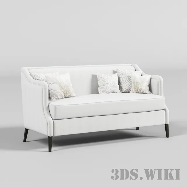 furniture – Elegant sofa Soft 3ds Max
