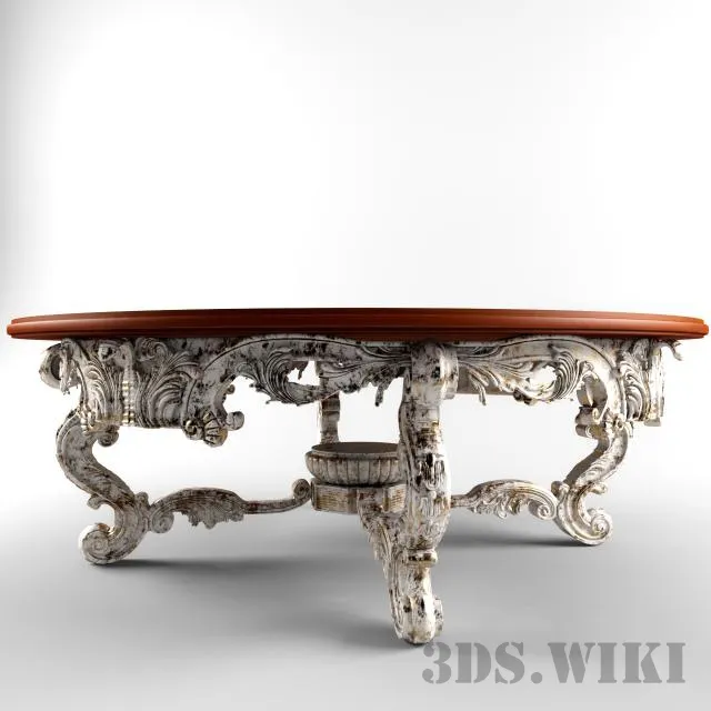 furniture – Elio Classic Table 3ds Max