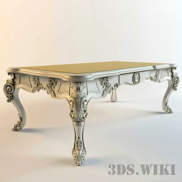 furniture – Elledue Classic Table 3ds Max