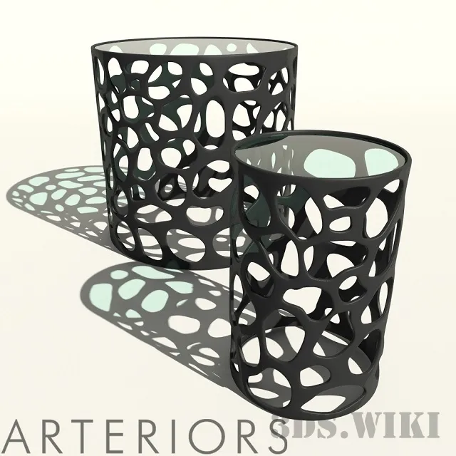furniture – Ennis Arteriors coffee tables 3ds Max
