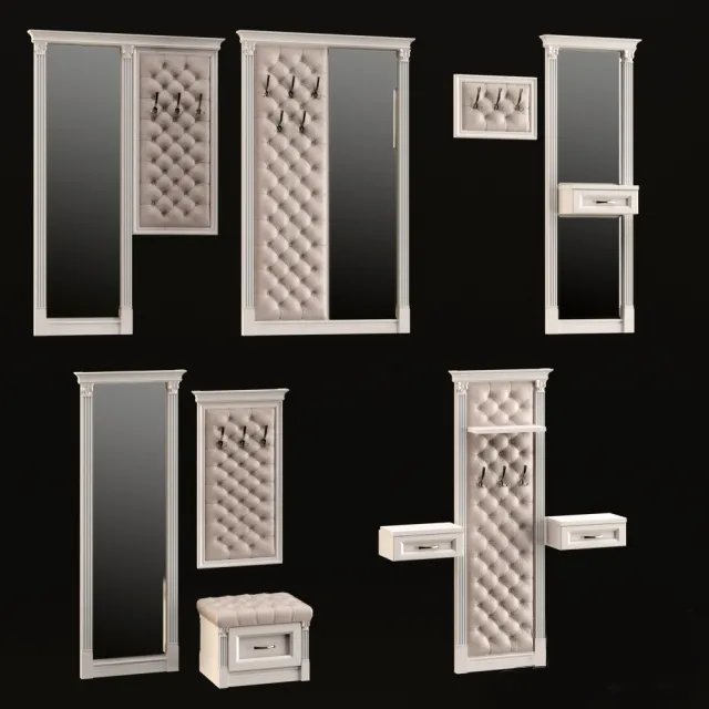 furniture – Entrance hall  Sameba 4 3ds Max